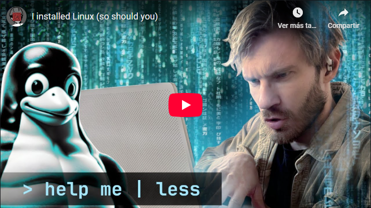 ¿PewDiePie va a generar que 2025 sea el año de Linux en el escritorio?